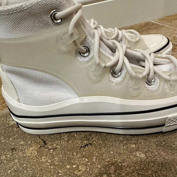 Converse Chuck 70 Translucent All Star Hi Top Shoes Sz 6 - Picture 8 of 10